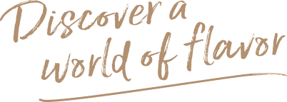 Discover a world of flavour