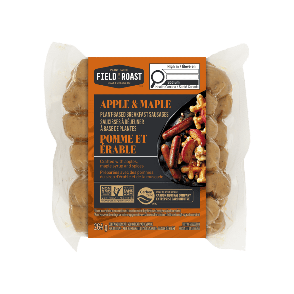 Apple & Maple sausage